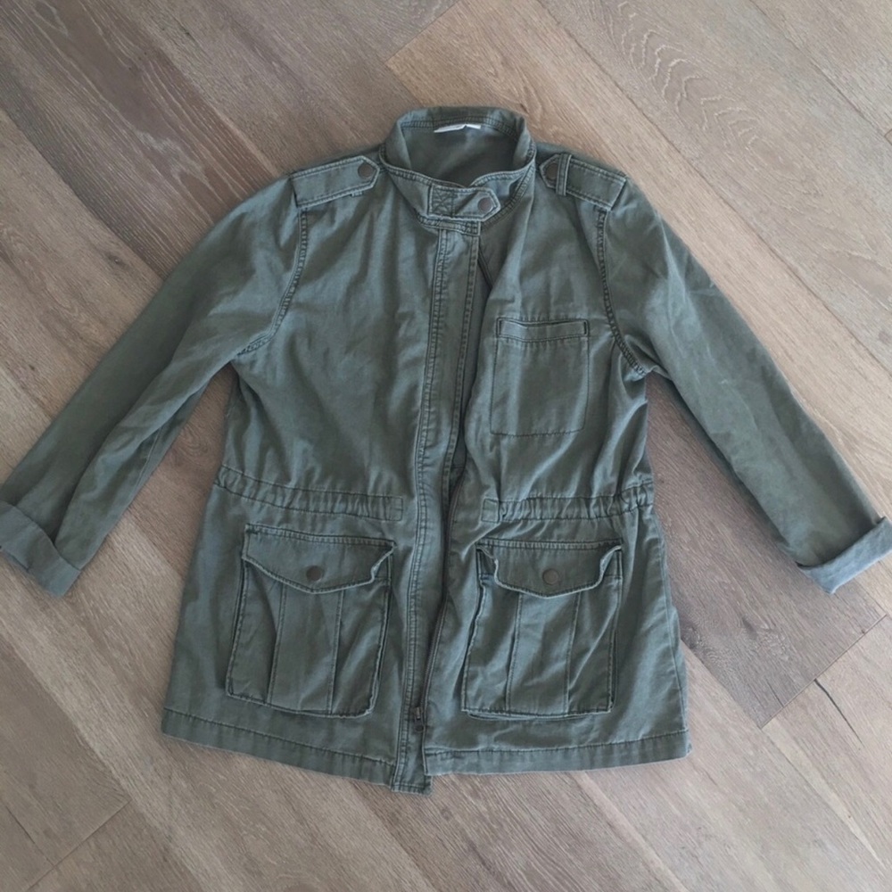 BP Army Green utility jacket